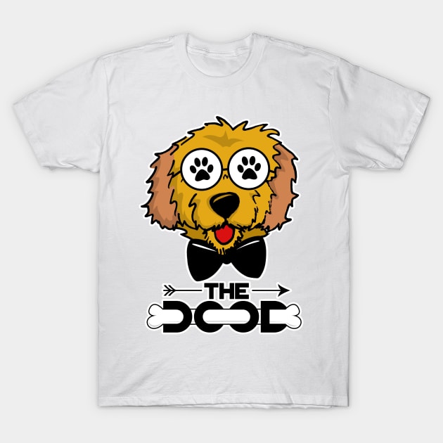 'Goldendoodle The Dood' Wonderful Pet Dog Gift T-Shirt by ourwackyhome